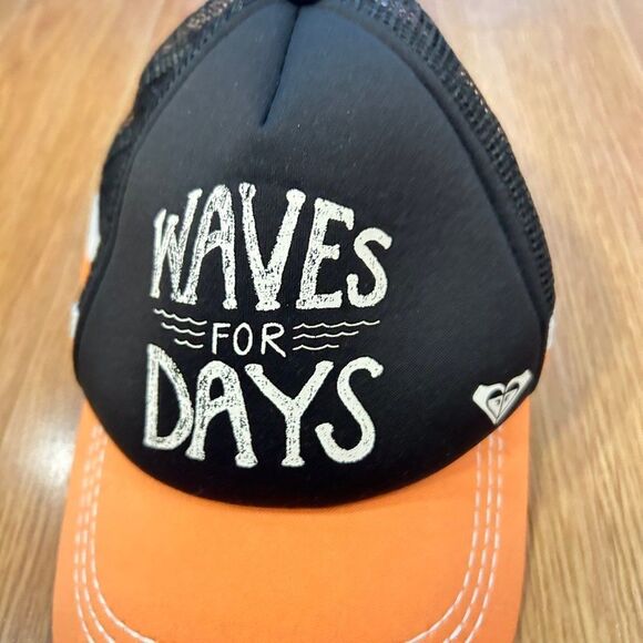 ROXY "Waves for Days" Beach Trucker Hat Cap - Picture 4 of 7